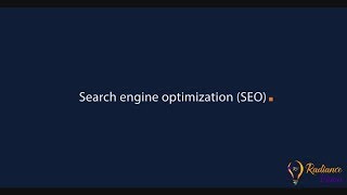 Search Engine Optimization at radiance vision seo